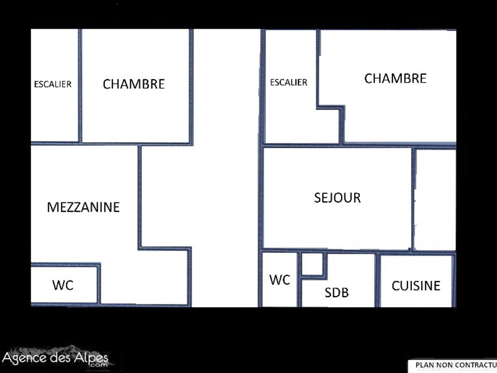 생마르탱 드 벨빌 Duplex Classique 6/7 Pers, Balcon, Les Menuires - Fr-1-452-36 아파트 외부 사진